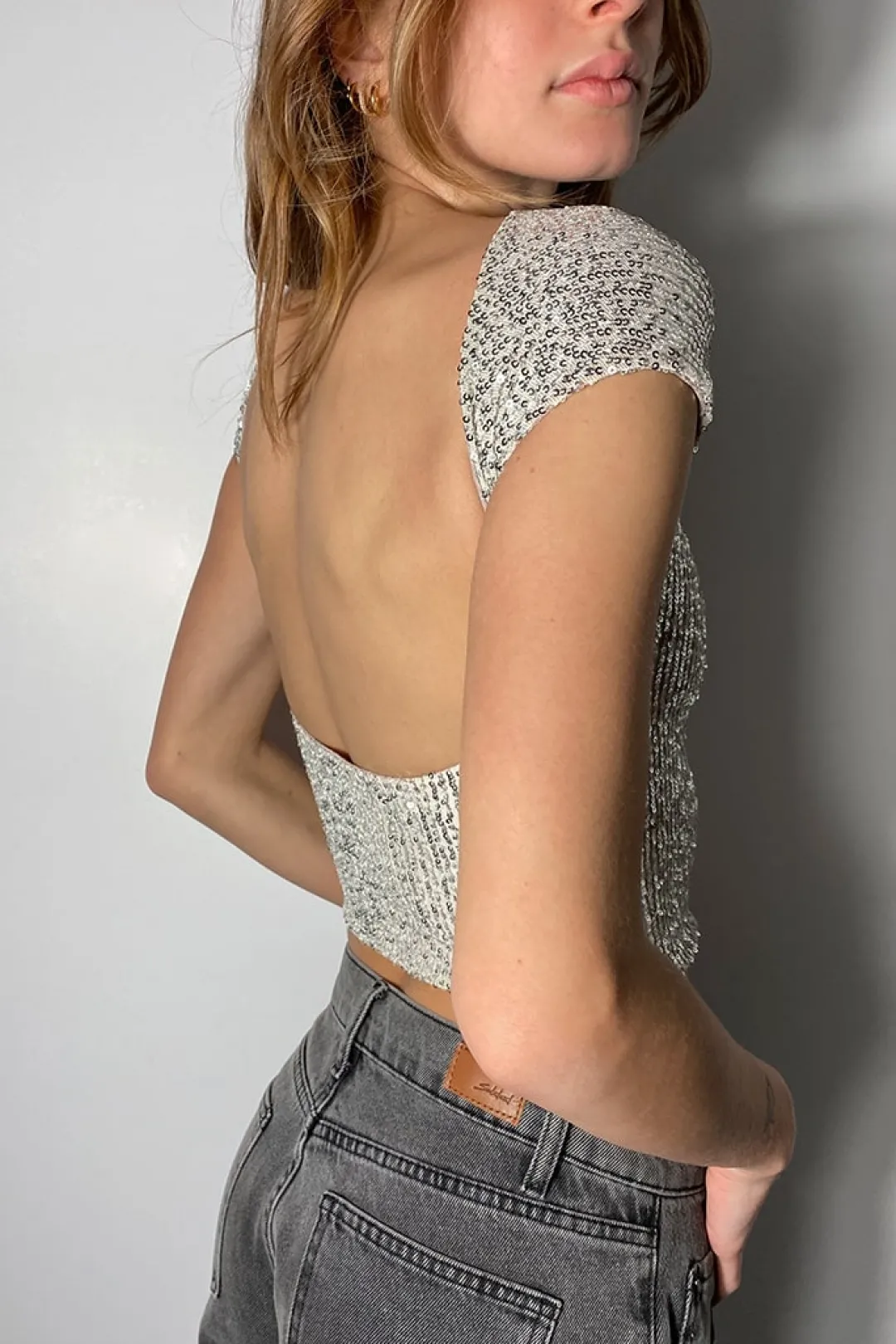 Subdued T-shirt schiena scoperta Multicolor Best