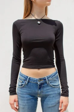 Subdued T-shirt scollo a barchetta Multicolor Discount