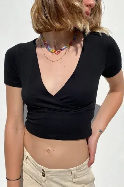 Subdued T-shirt scollo a V Multicolor