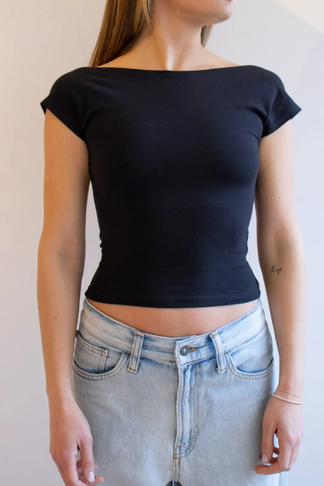 Subdued T-shirt scollo barchetta Multicolor Outlet