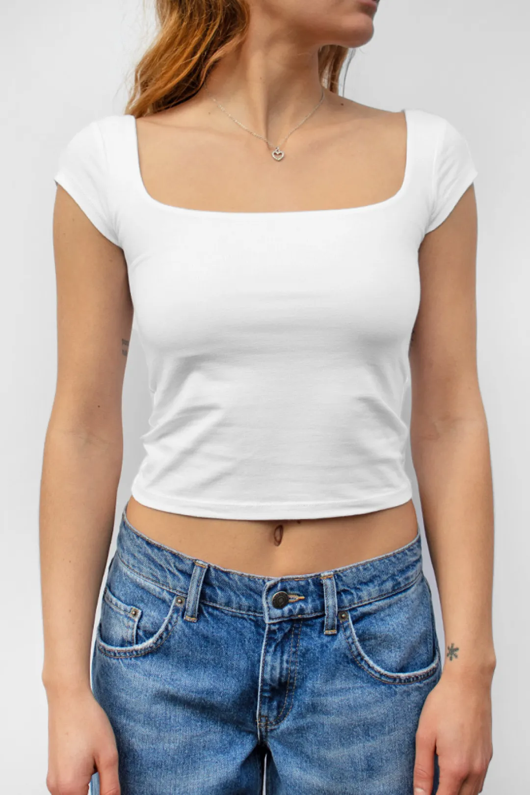 Subdued T-shirt scollo quadrato Multicolor Discount