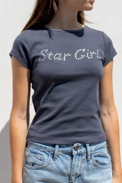 Subdued T-shirt Star girl Multicolor Clearance