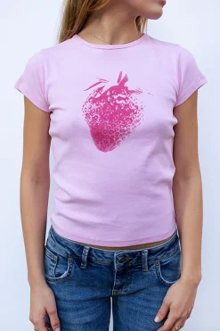 Subdued T-shirt Strawberry Multicolor Outlet