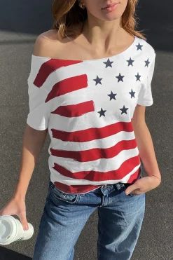 Subdued T-shirt USA Multicolor Sale