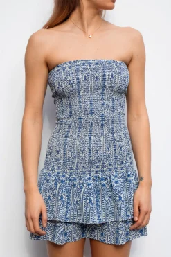 Subdued Vestito fili elastici Multicolor Hot